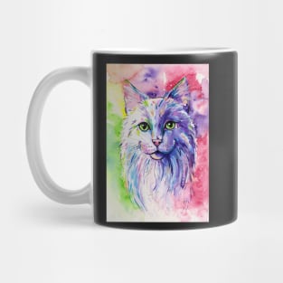 Not so white cat Mug